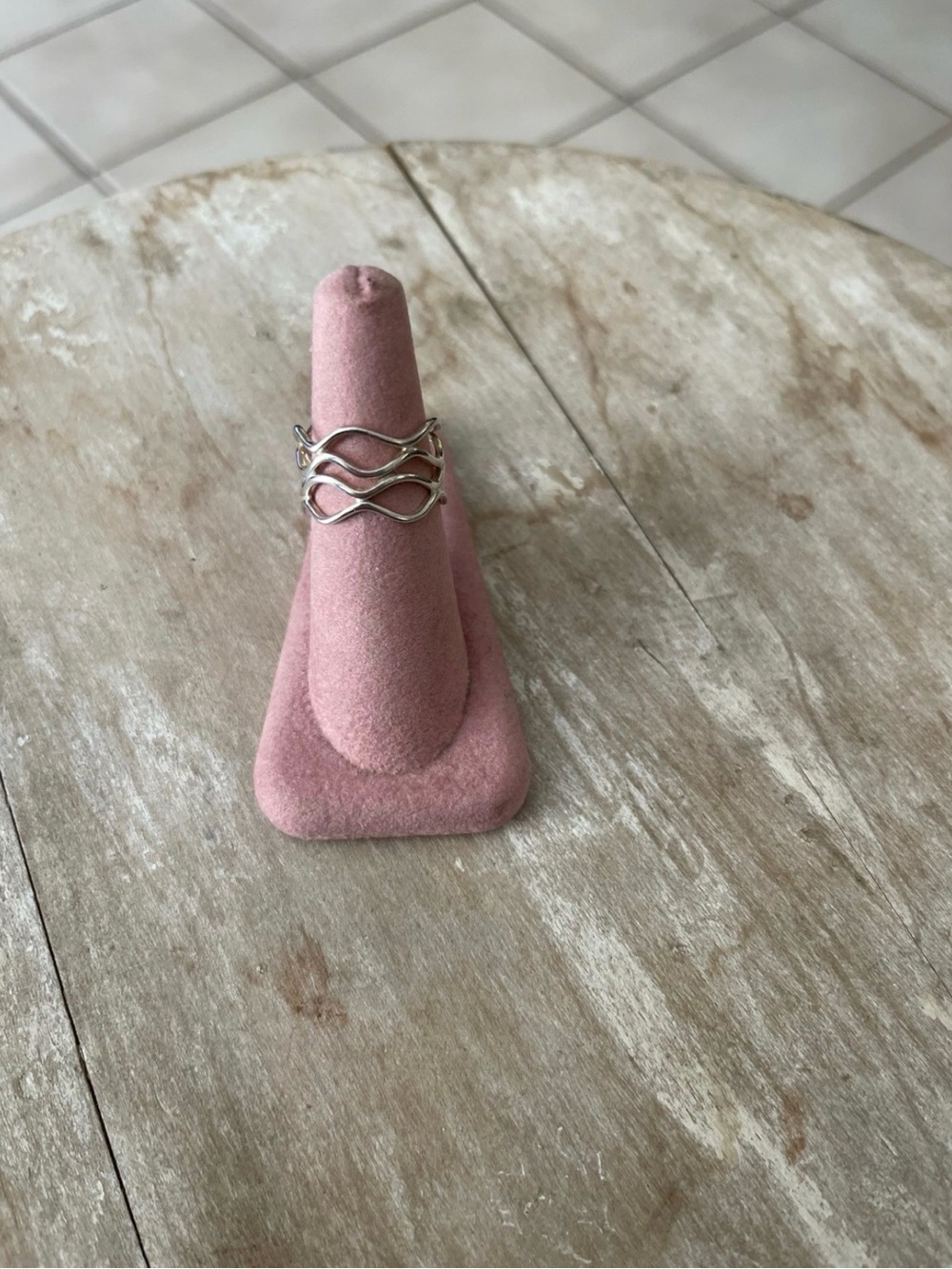 Sterling silver ring